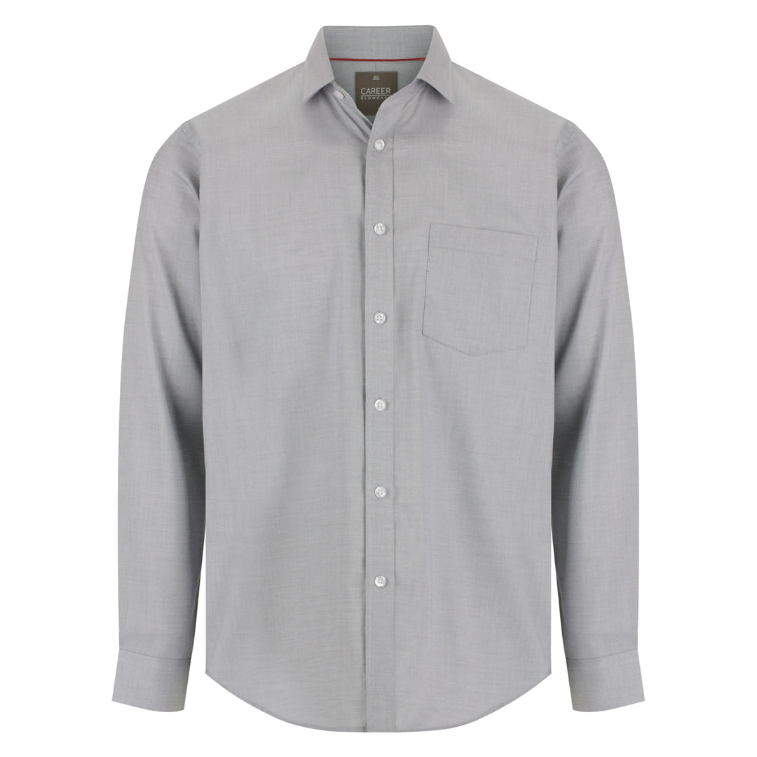 House of Uniforms The Balmoral Oxford Shirt | Mens Gloweave Grey