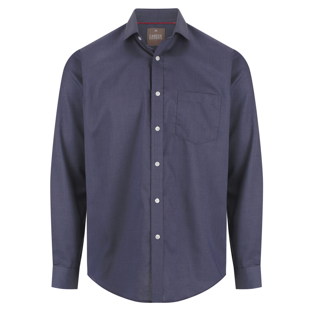 House of Uniforms The Balmoral Oxford Shirt | Mens Gloweave Ink