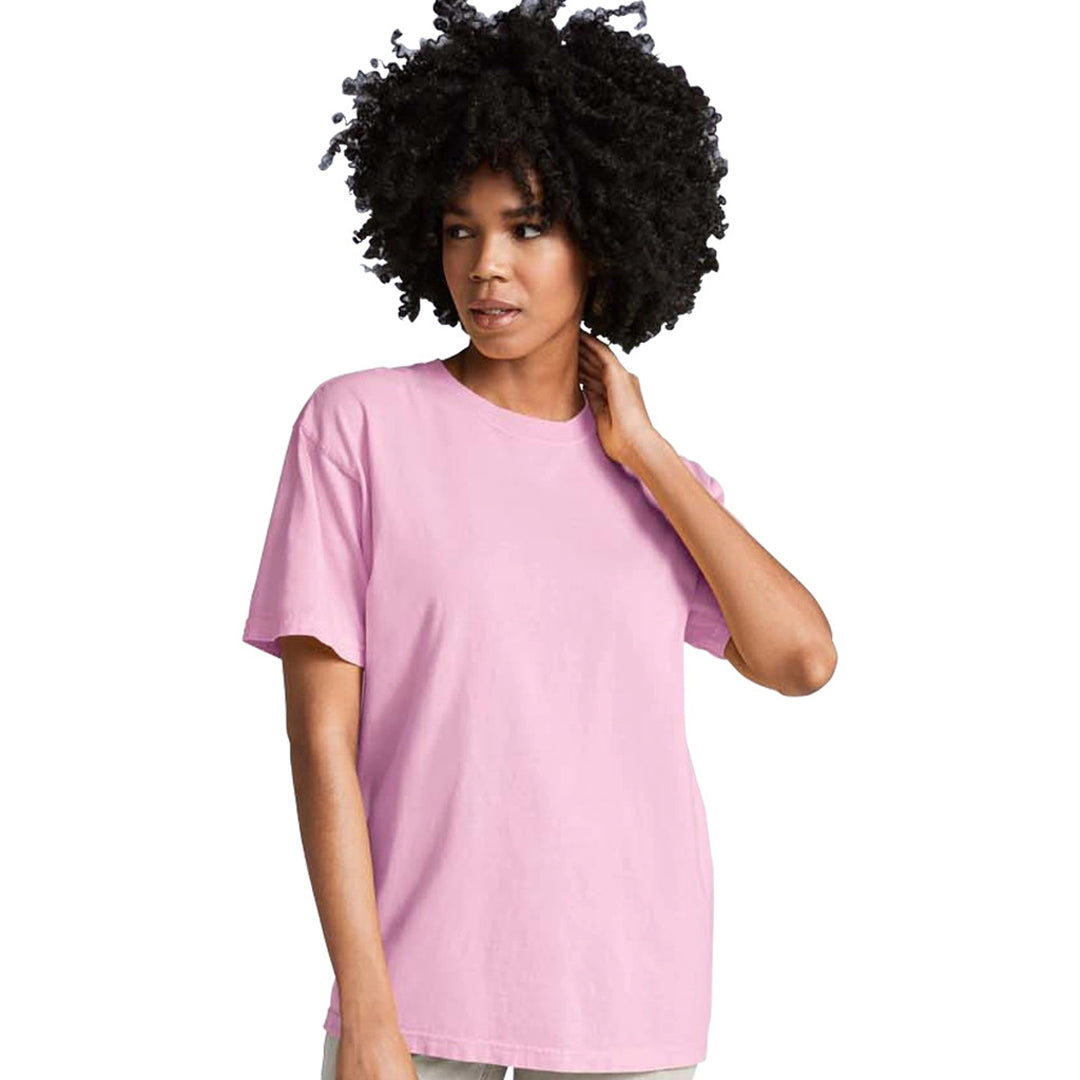 House of Uniforms The Heavyweight Tee | Short Sleeve | Adults Comfort Colors Blossom