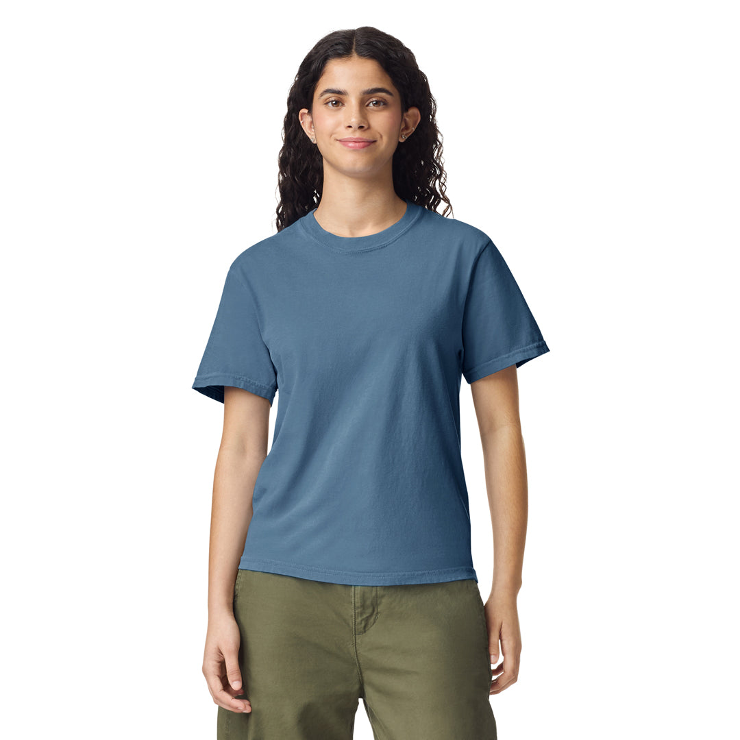 Comfort Colors The Heavyweight Tee | Short Sleeve | Adults Blue Jean Shirts & Tops