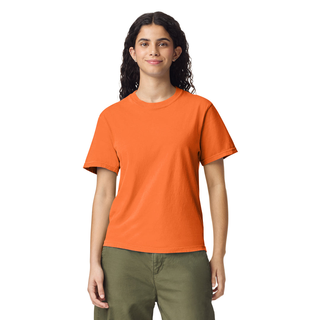 Comfort Colors The Heavyweight Tee | Short Sleeve | Adults Burnt Orange Shirts & Tops