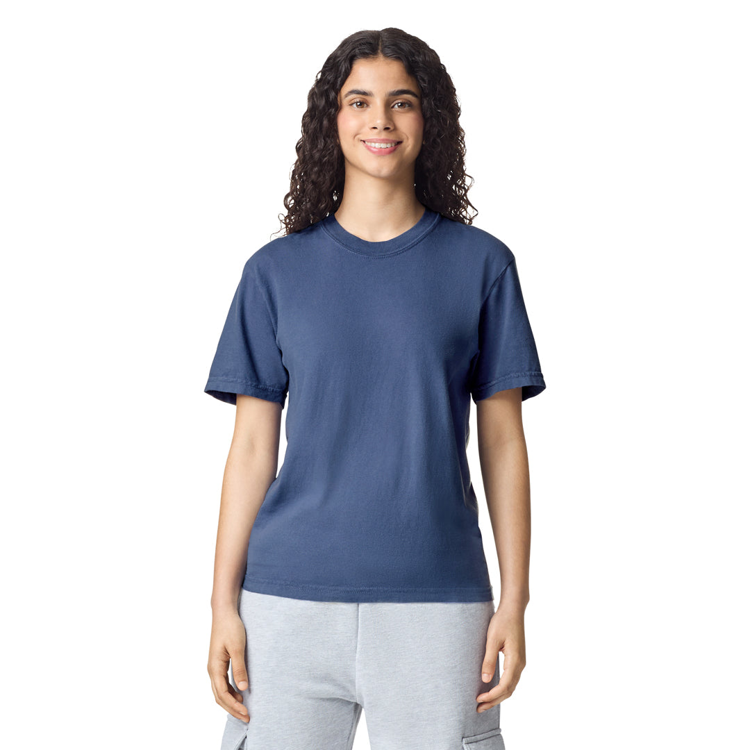 Comfort Colors The Heavyweight Tee | Short Sleeve | Adults China Blue Shirts & Tops