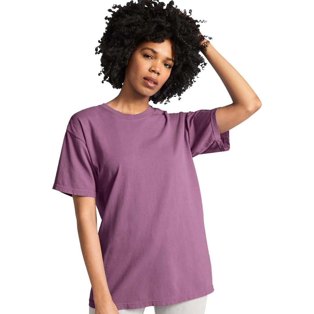 House of Uniforms The Heavyweight Tee | Short Sleeve | Adults Comfort Colors Berry CC