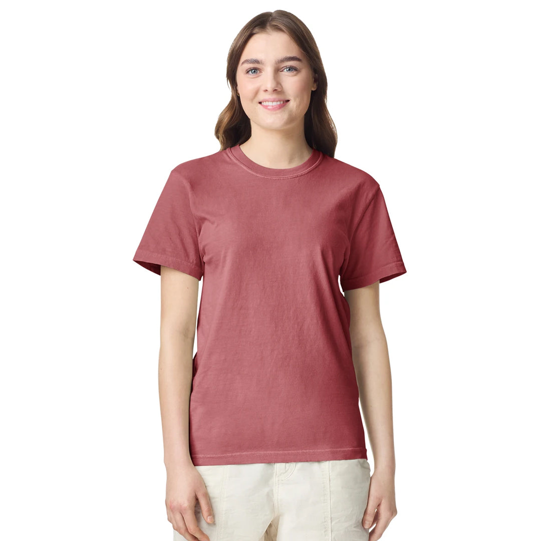 Comfort Colors The Heavyweight Tee | Short Sleeve | Adults Crimson Shirts & Tops