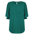House of Uniforms The Lola Top | Ladies | Half Sleeve Gloweave Emerald Mid