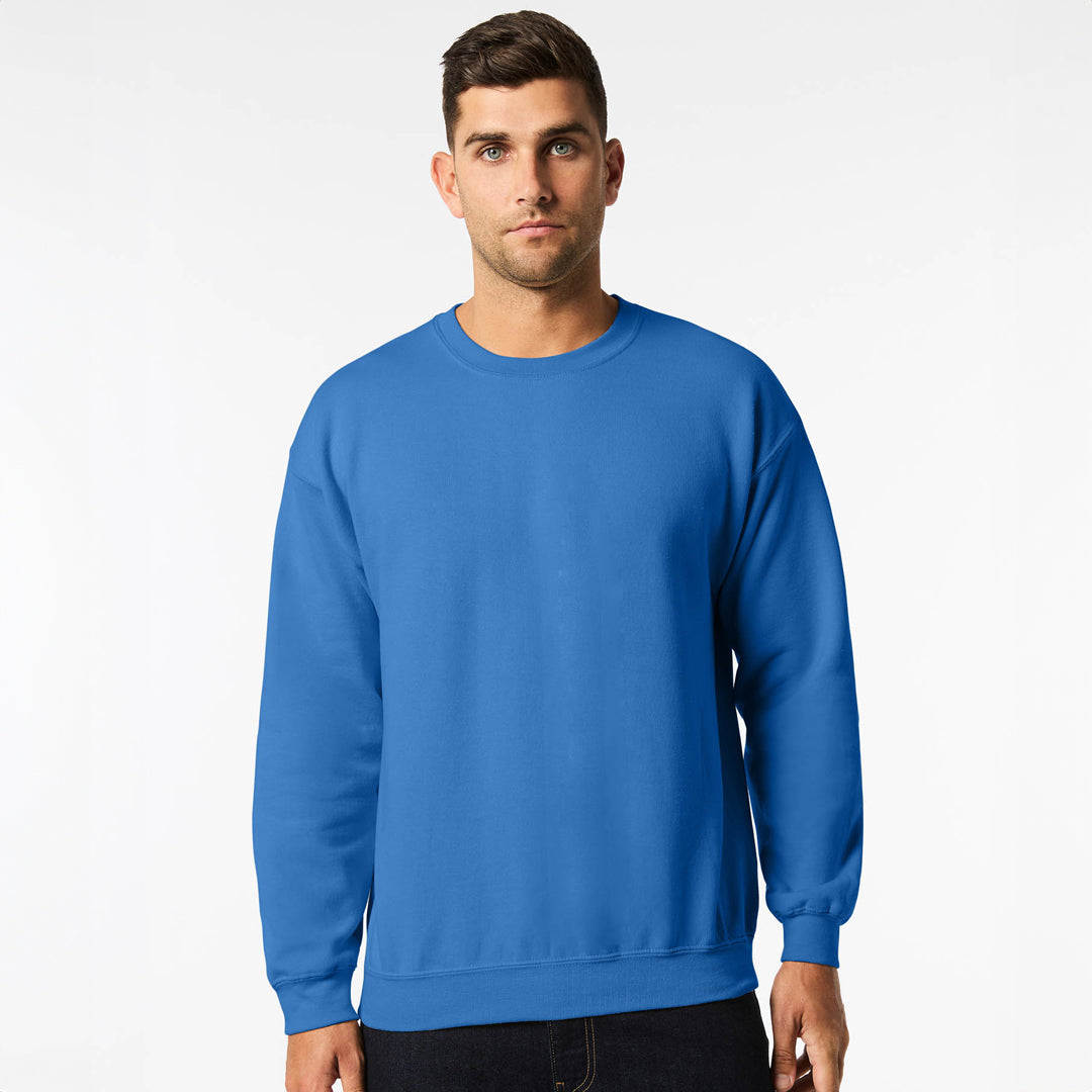 House of Uniforms The Heavy Blend Crewneck Sweatshirt | Adults Gildan