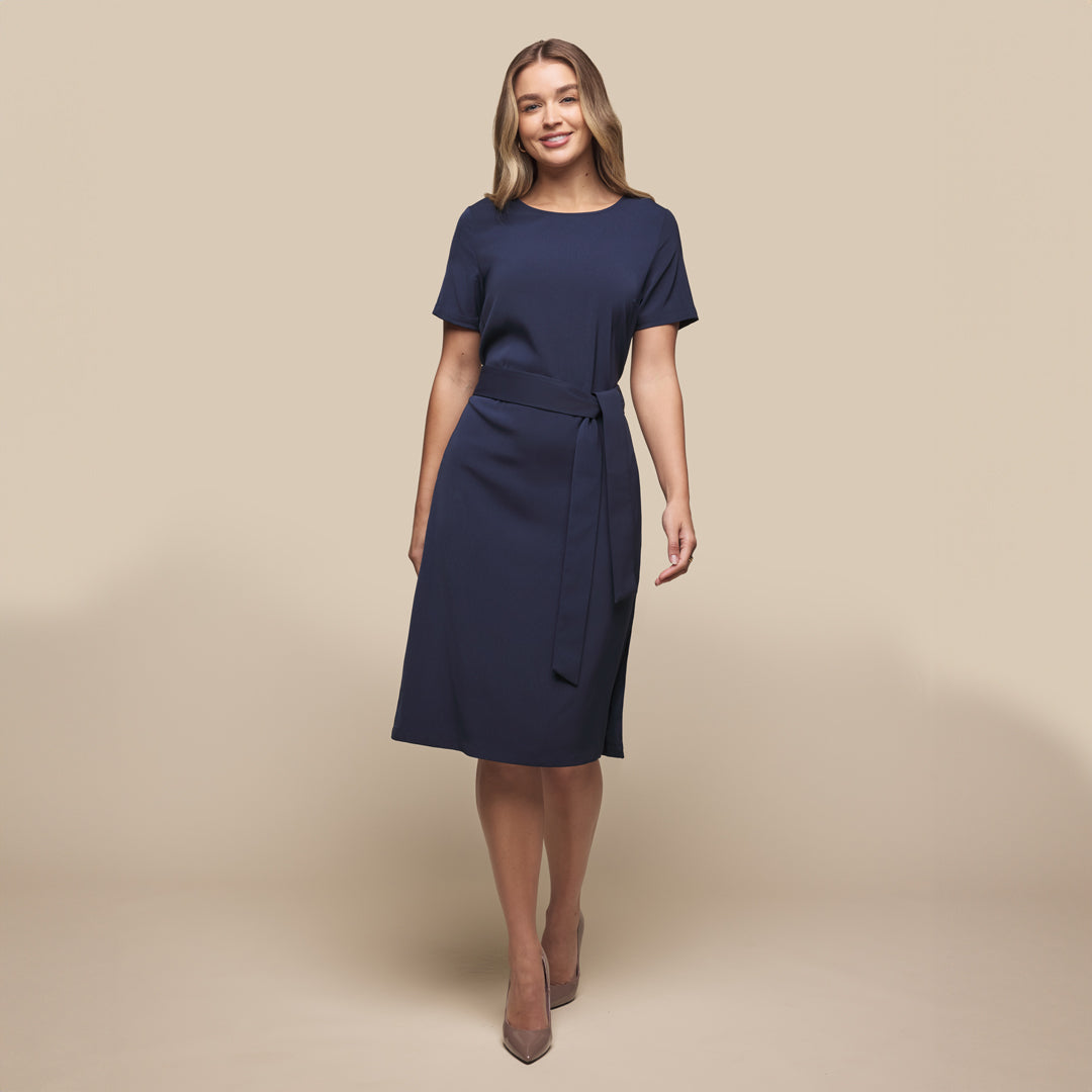 House of Uniforms The Larson Midi Dress Gloweave 