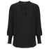 House of Uniforms The Marni Top | Ladies Gloweave Black