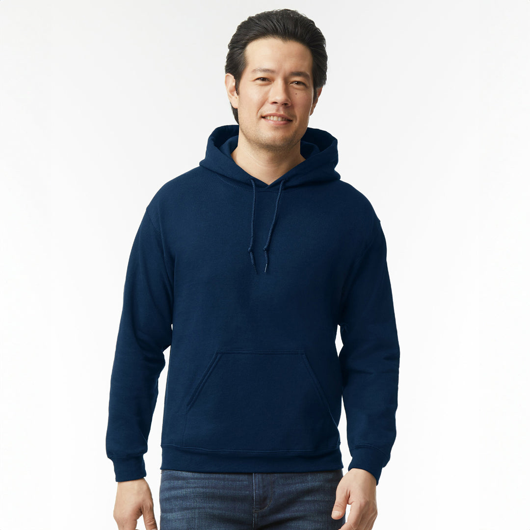 House of Uniforms The Heavy Blend Hoodie | Adults Gildan Navy