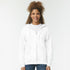 House of Uniforms The Heavy Blend Full Zip Hoodie | Adults Gildan White