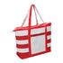 House of Uniforms The Premium Boat Tote Legend Natural/Red
