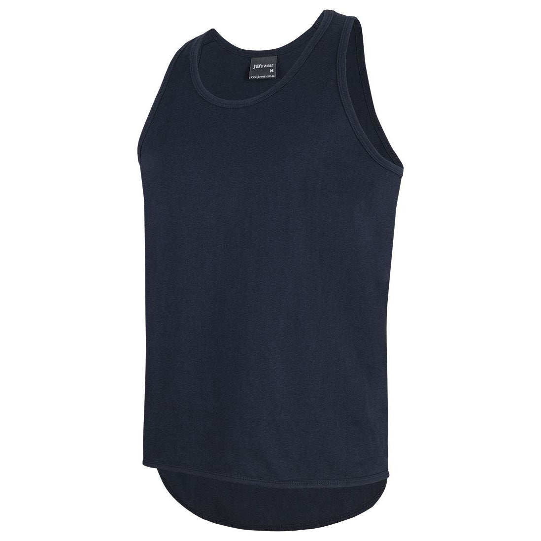 Jbs Wear The Drop Tail Singlet | Mens Navy Shirts & Tops