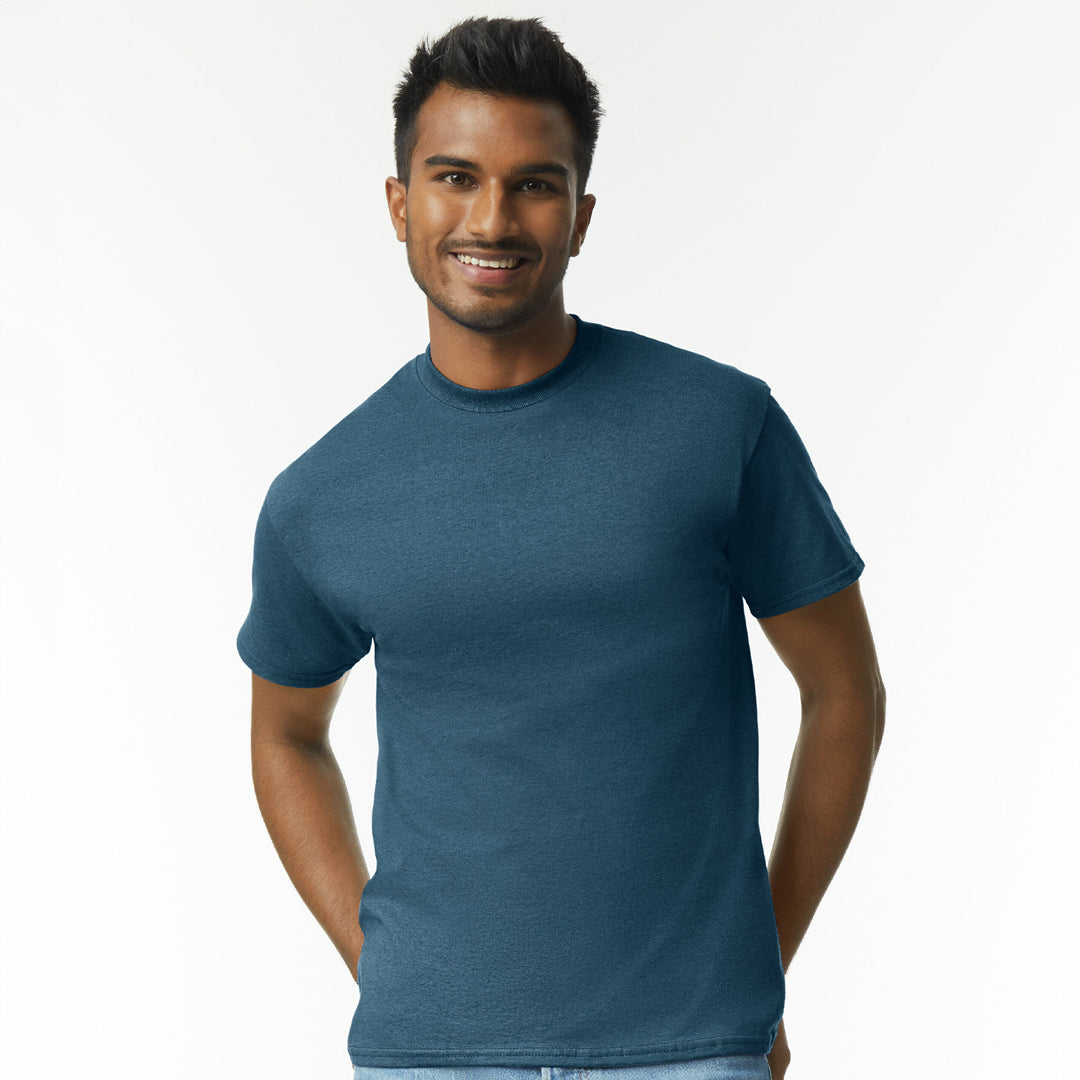 House of Uniforms The Ultra Cotton Tee | Adults Gildan Blue Dusk