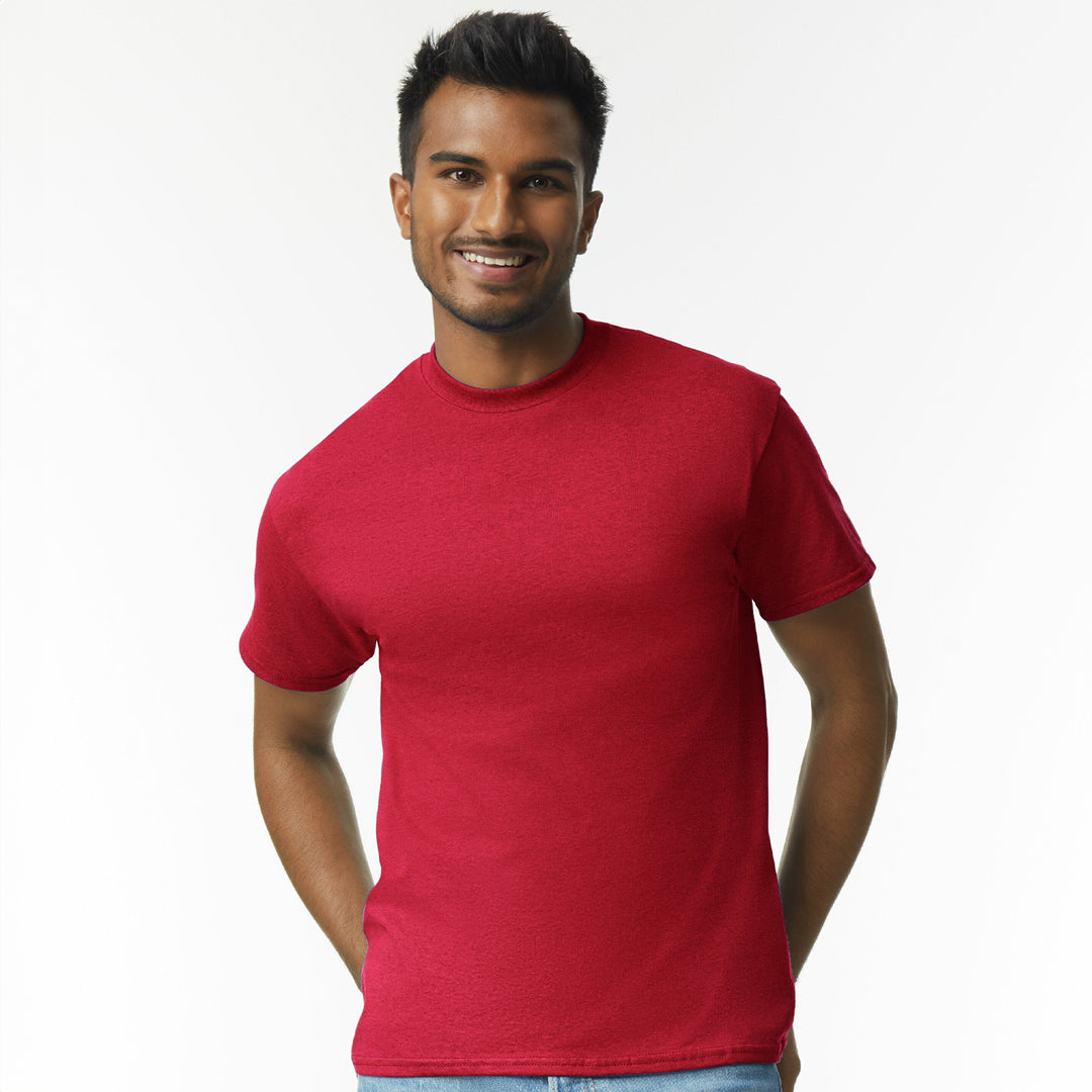 House of Uniforms The Ultra Cotton Tee | Adults Gildan Cherry