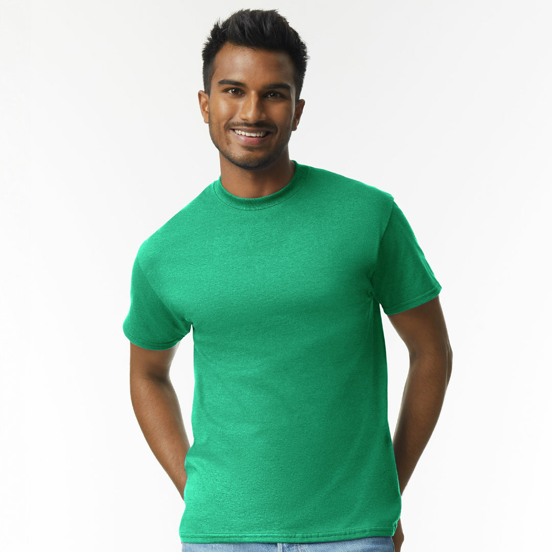 House of Uniforms The Ultra Cotton Tee | Adults Gildan Kelly Green