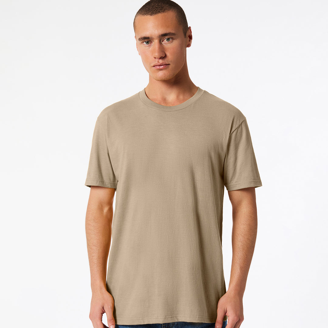 House of Uniforms The CVC Tee Shirt | Adults American Apparel Bone