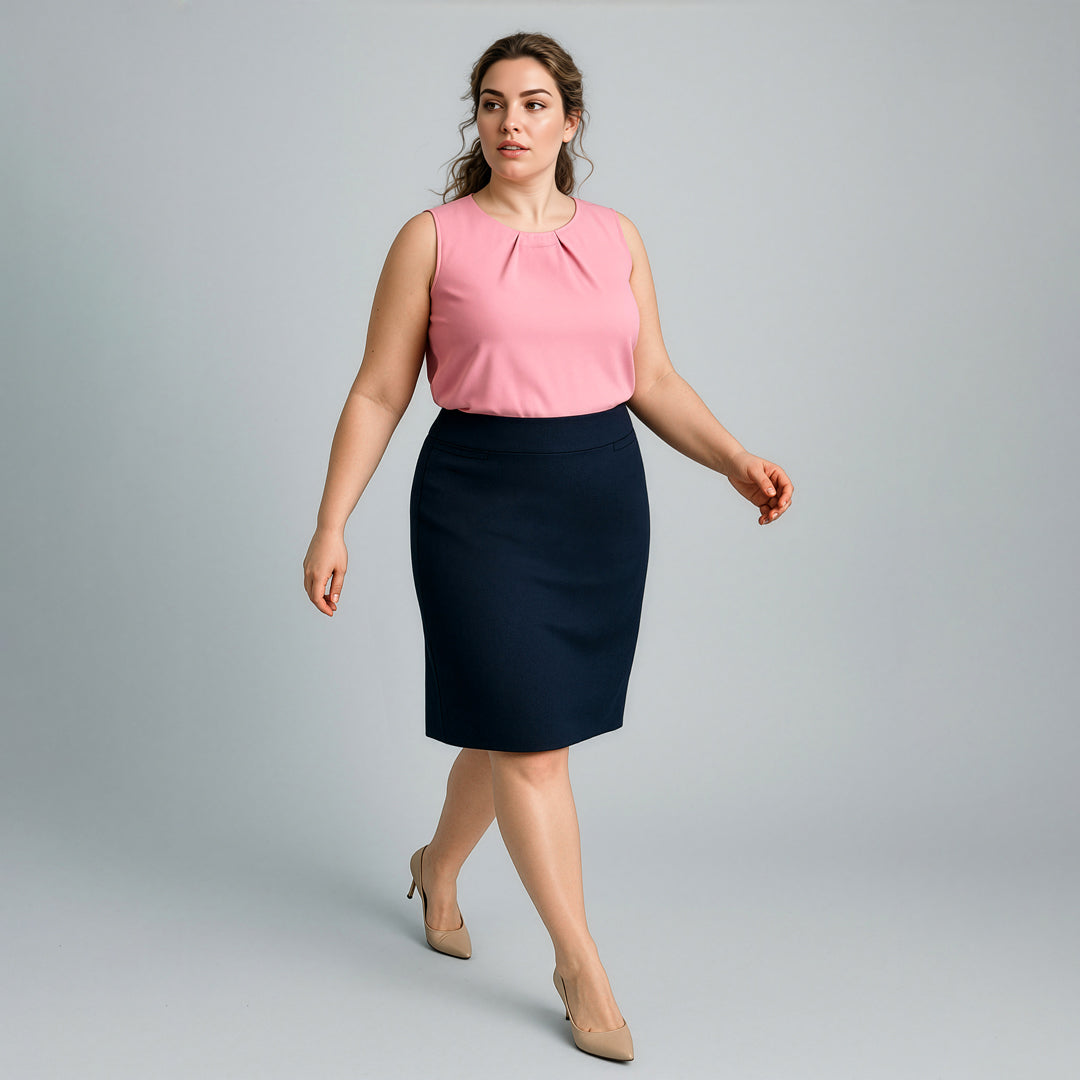 Biz Corporates The Cool Stretch Relaxed Skirt | Ladies Skirts