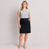 Biz Corporates The Siena Pleat Skirt | Ladies Skirts