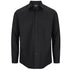 House of Uniforms The Classic Fit Olsen Shirt | Mens | Long Sleeve Gloweave Black