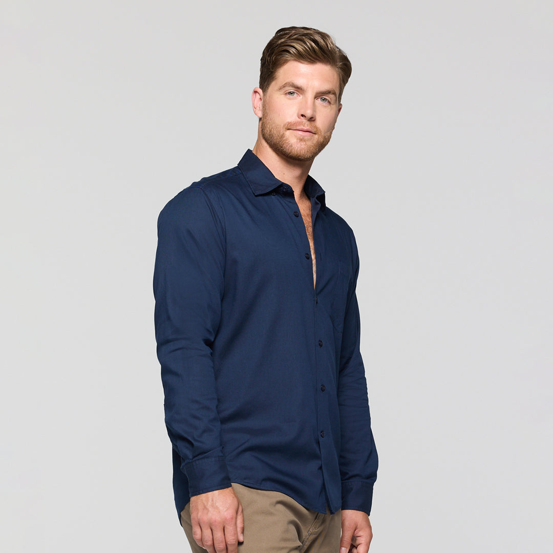 House of Uniforms The Mercer Ultra Soft Shirt | Mens Gloweave