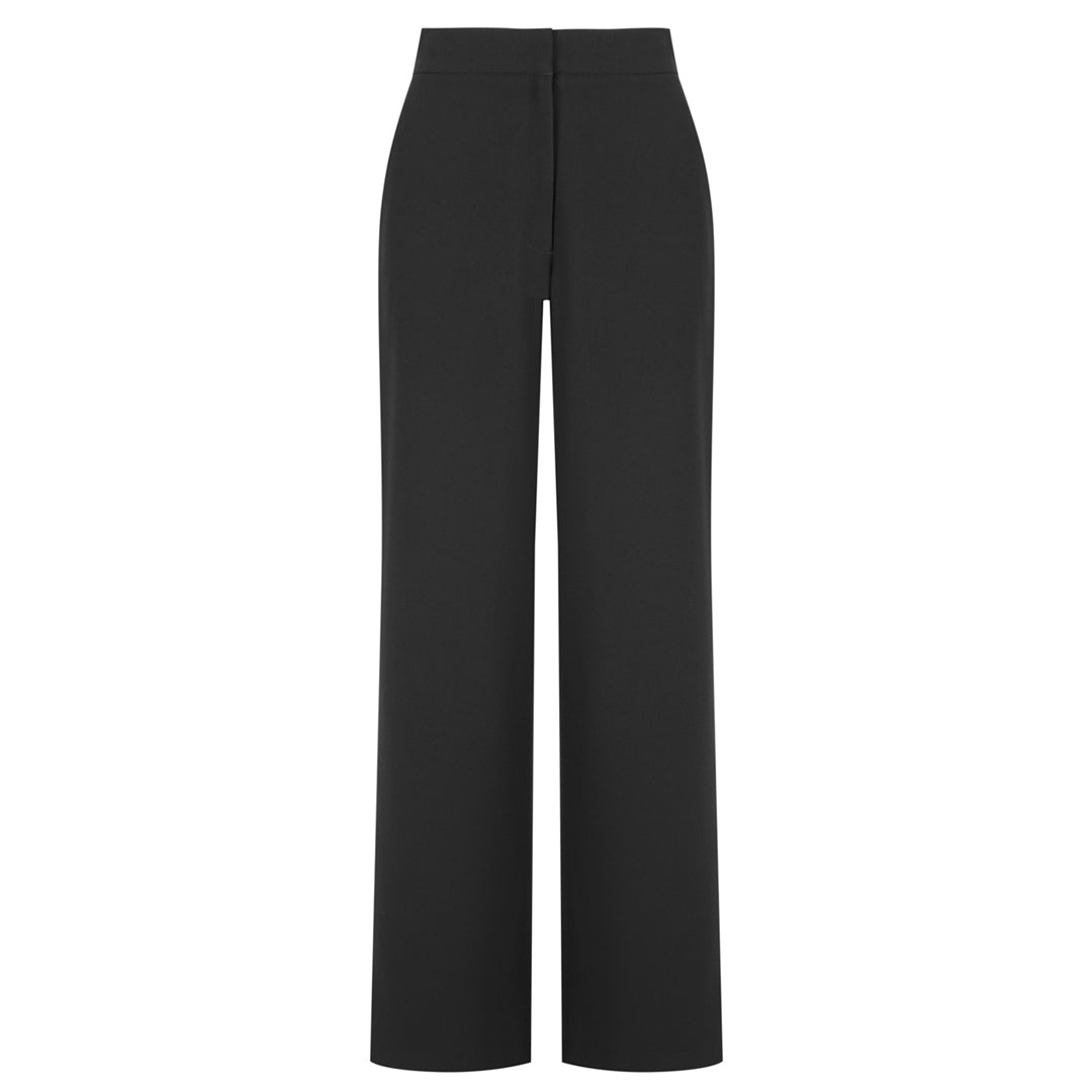 House of Uniforms The Laine Wide Leg Pant | Ladies Gloweave Black
