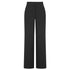House of Uniforms The Laine Wide Leg Pant | Ladies Gloweave Black