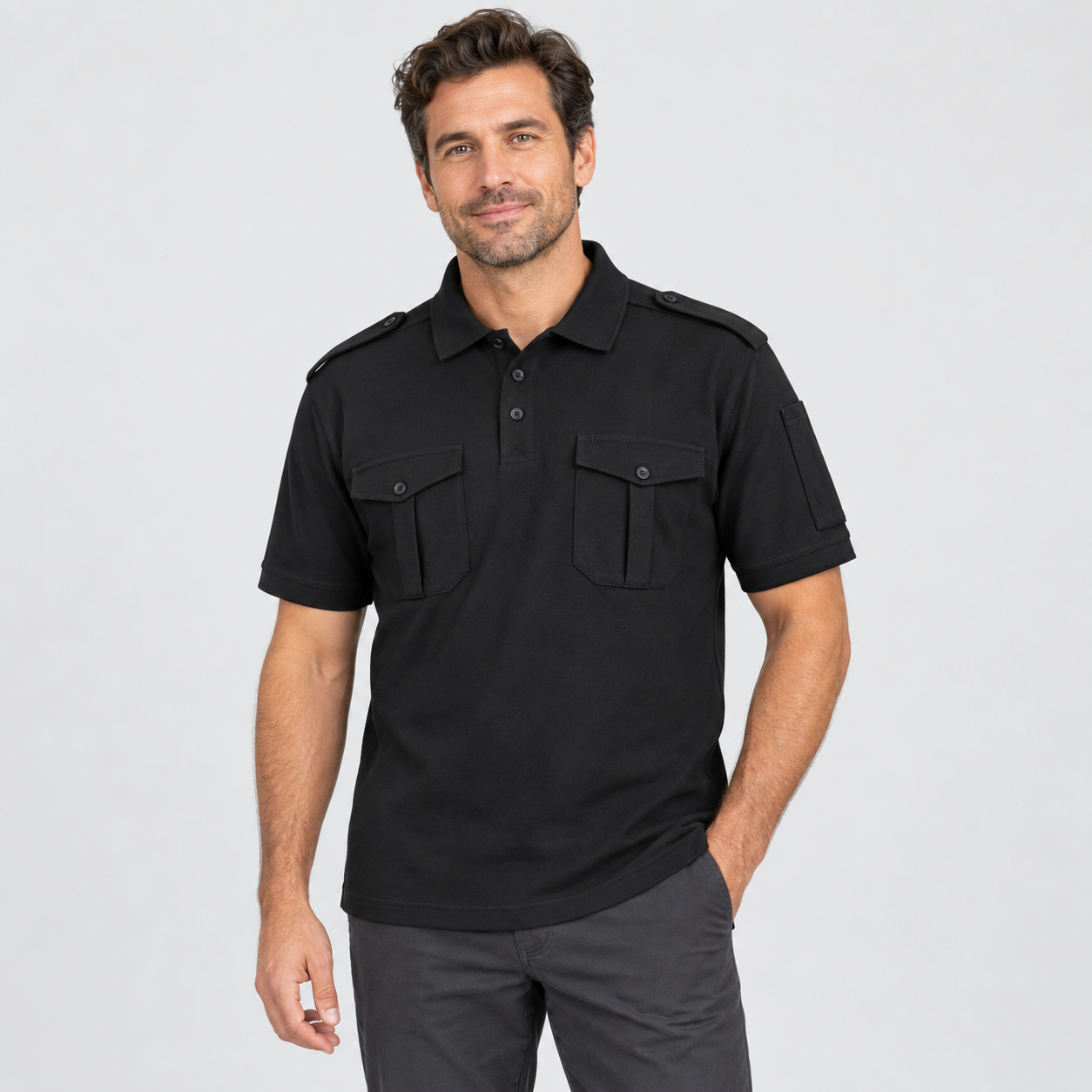 Jbs Wear The Epaulette Polo | Short Sleeve Shirts & Tops