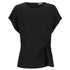 House of Uniforms The Ascot Twist Front Top | Ladies Gloweave Black