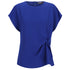 House of Uniforms The Ascot Twist Front Top | Ladies Gloweave Cobalt