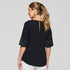 House of Uniforms The Celine Contrast Sleeve Top | Ladies Gloweave