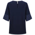 House of Uniforms The Celine Contrast Sleeve Top | Ladies Gloweave