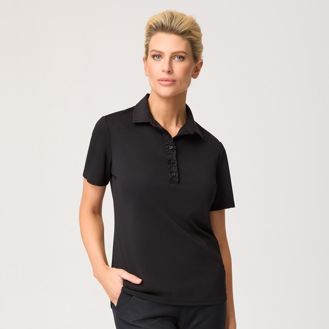 House of Uniforms The Bella Knit Top | Ladies | Short Sleeve City Collection 