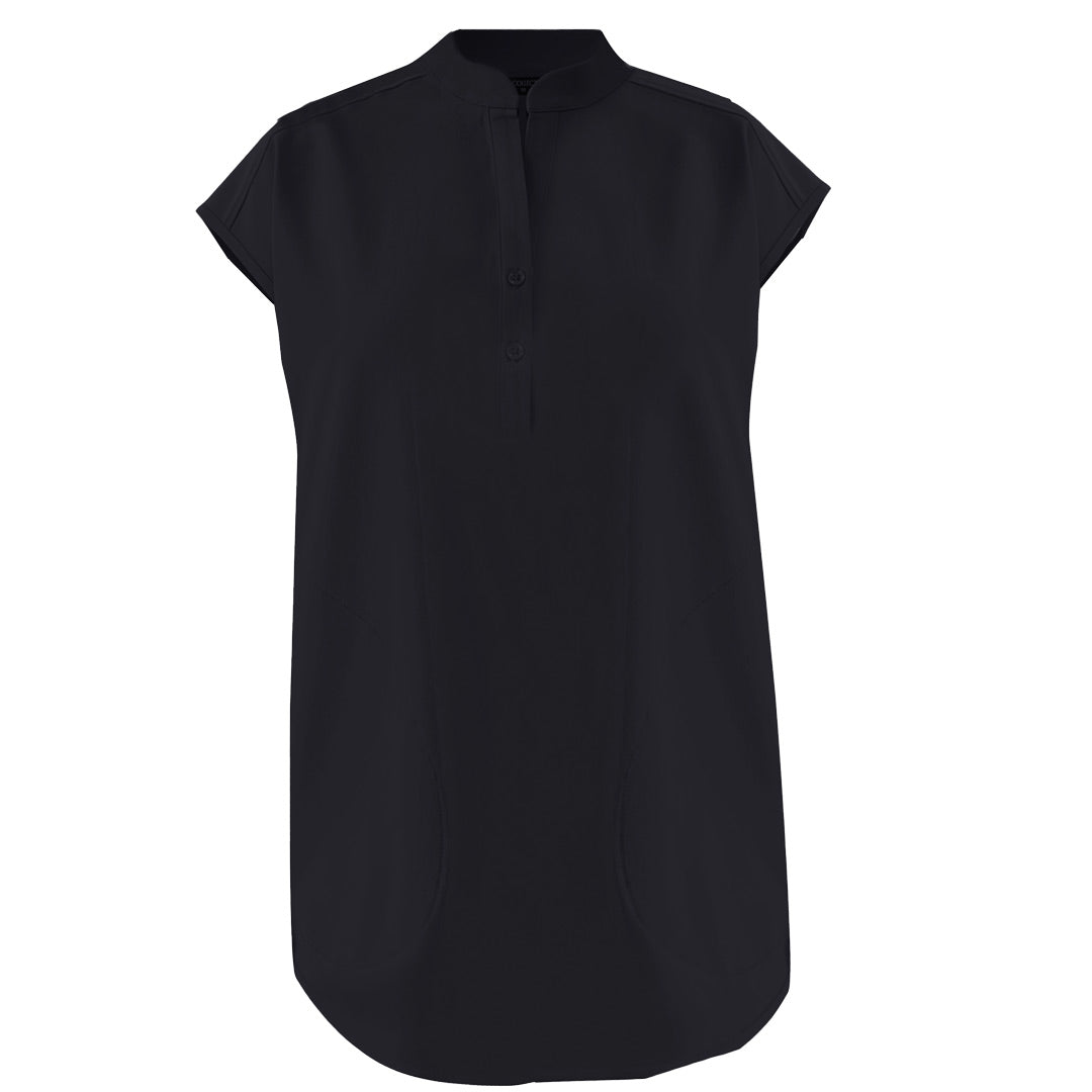 House of Uniforms The Chrissy Top | Ladies City Collection Black