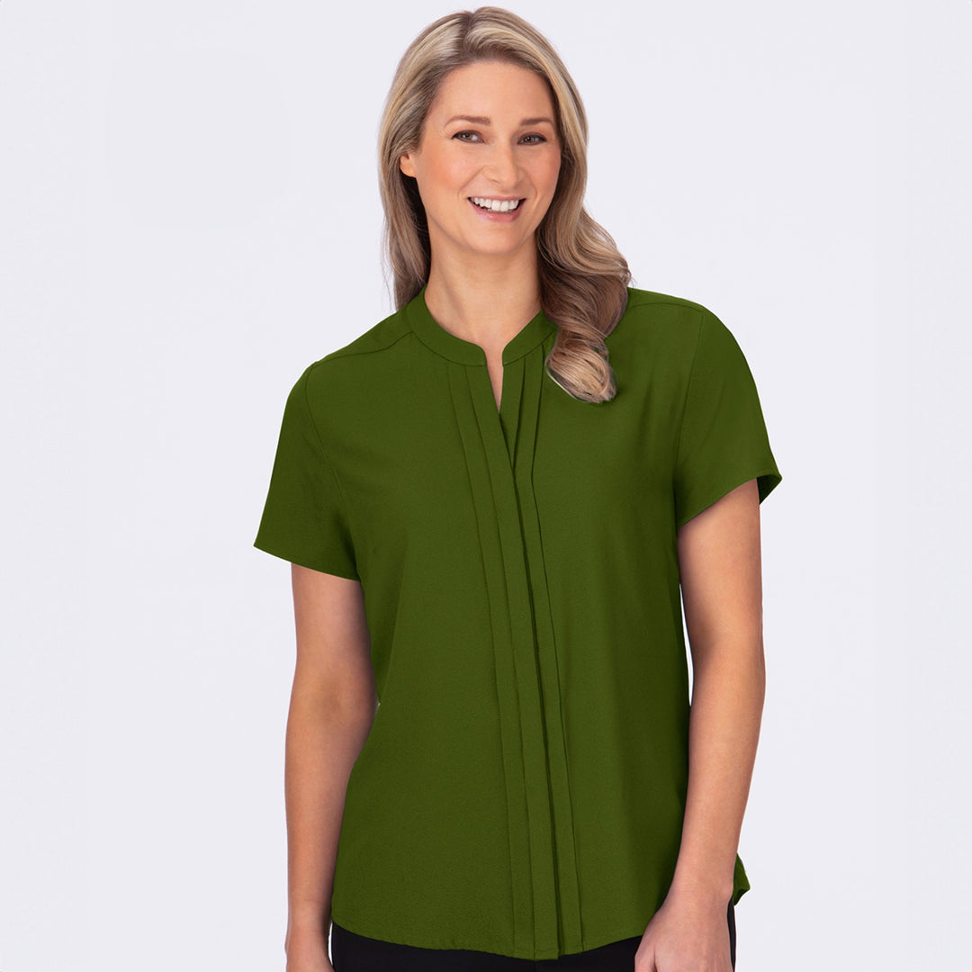 House of Uniforms The Envy Top | Ladies | Short Sleeve City Collection Kelly Green