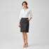 Biz Corporates The Cool Wool Pleat Skirt | Ladies Skirts