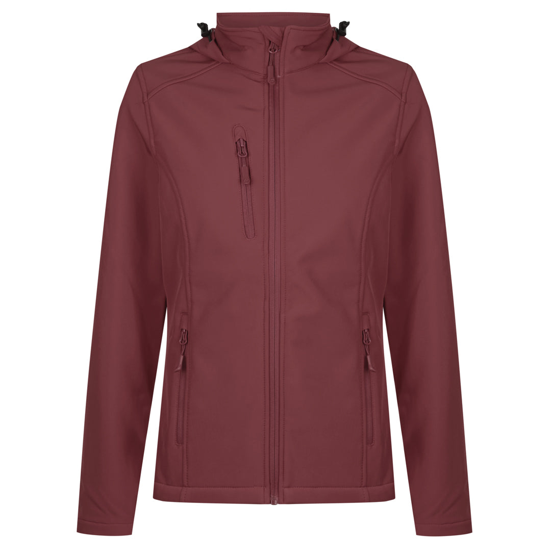 House of Uniforms The Olympus Jacket | Ladies Aussie Pacific Maroon