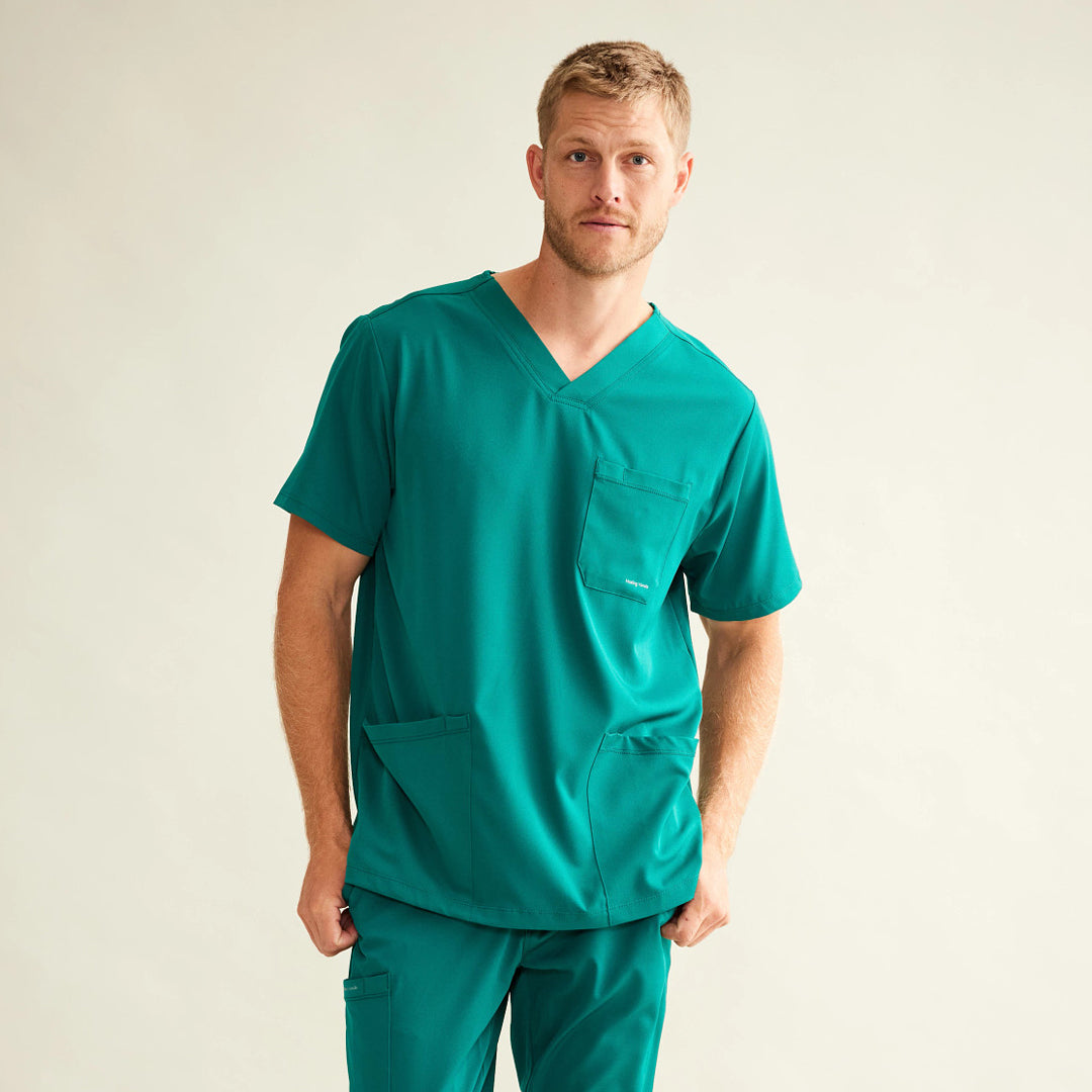 House of Uniforms The Mathew Scrub Top | Mens Healing Hands