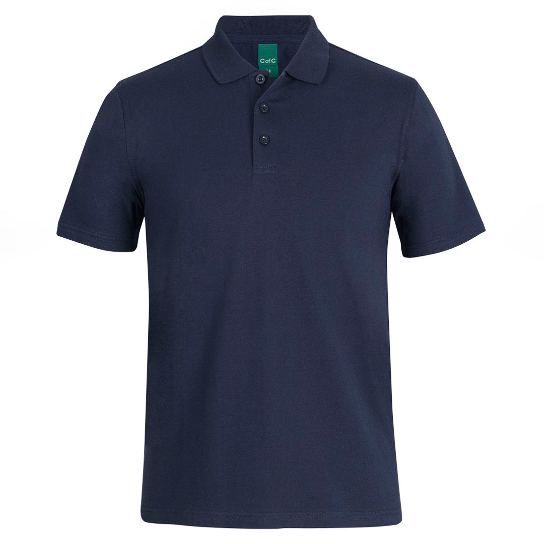 Jbs Wear The C of C Stretch Polo | Short Sleeve | Adults Navy Shirts & Tops