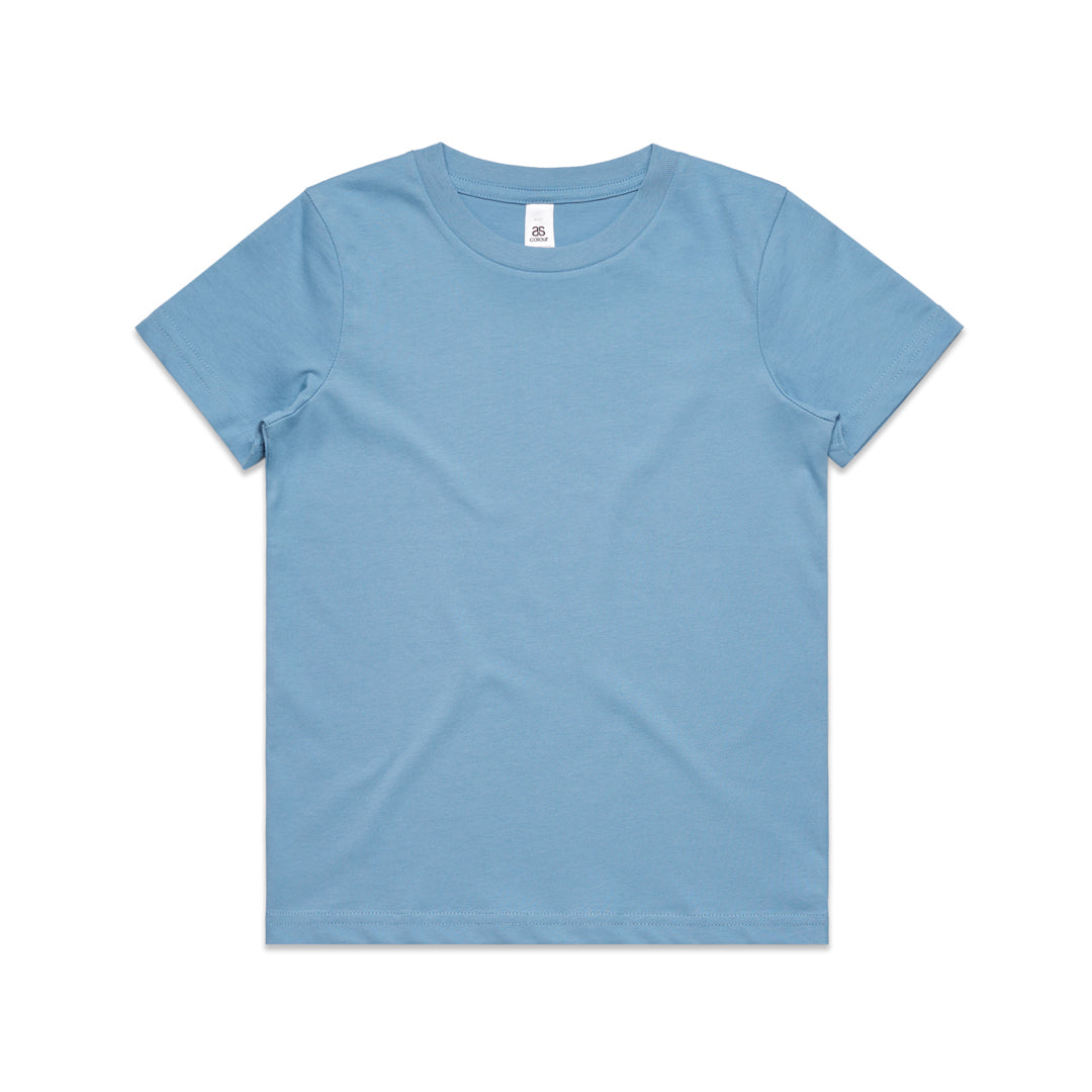 House of Uniforms The Kids Staple Tee | Short Sleeve AS Colour Carolina Blue