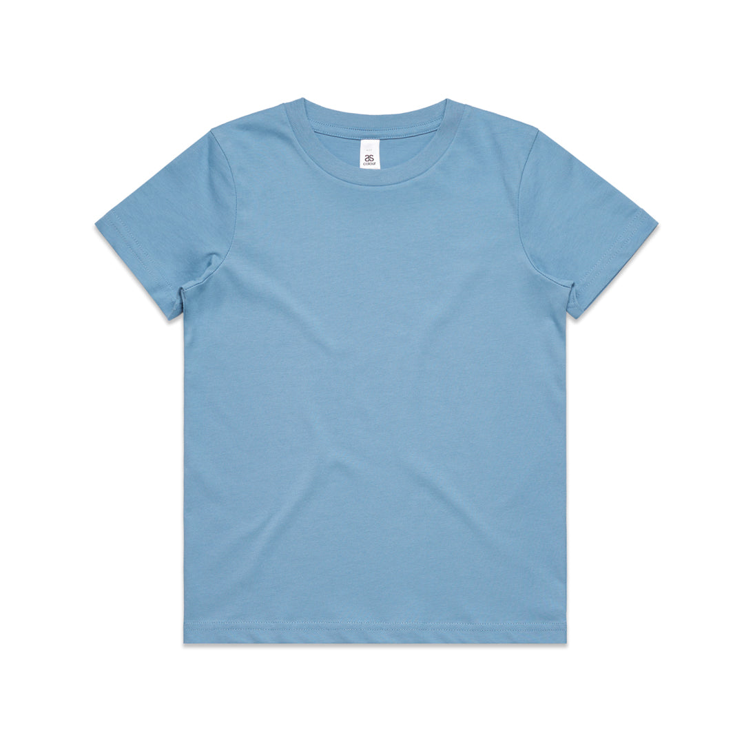 House of Uniforms The Youth Staple Tee | Short Sleeve AS Colour Carolina Blue