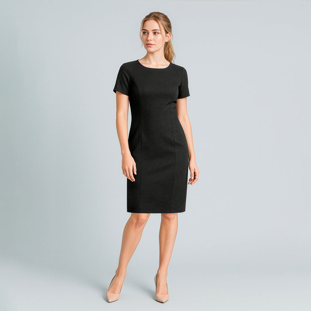 Biz Corporates The Cool Stretch Dress | Short Sleeve Dresses