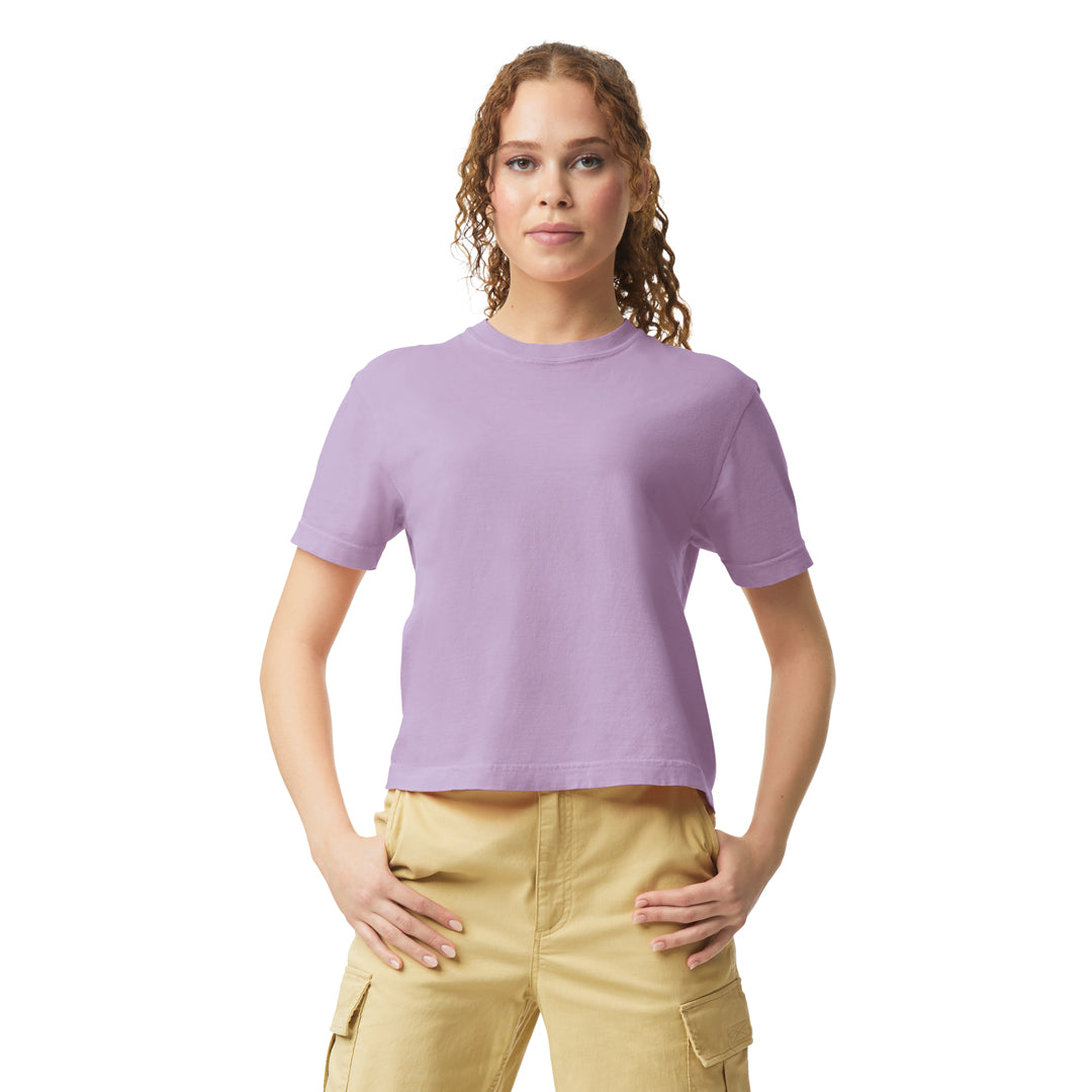 Comfort Colors The Comfort Colors Boxy Tee | Ladies Orchid Shirts & Tops