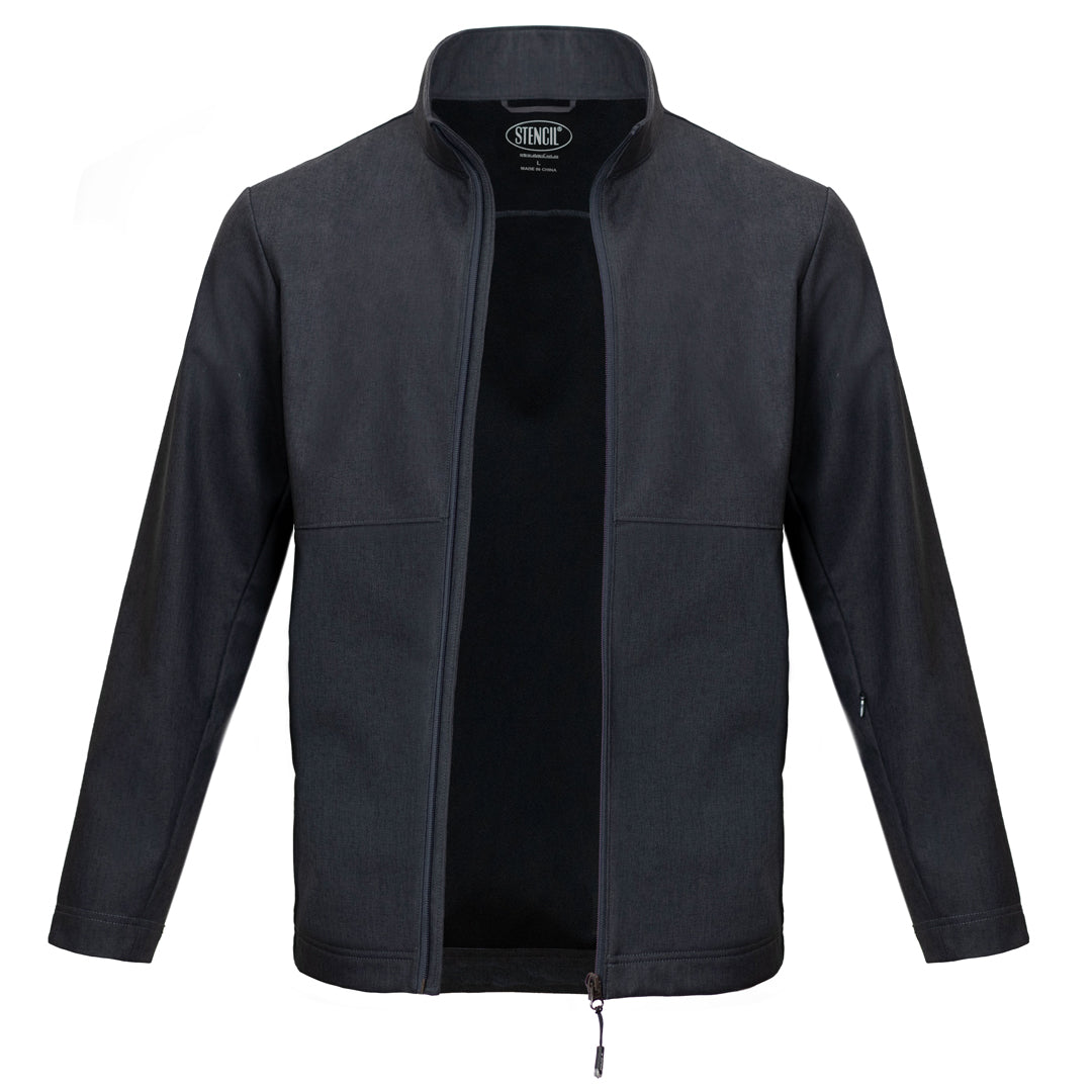 House of Uniforms The Epiq Jacket | Mens Stencil Navy Marle