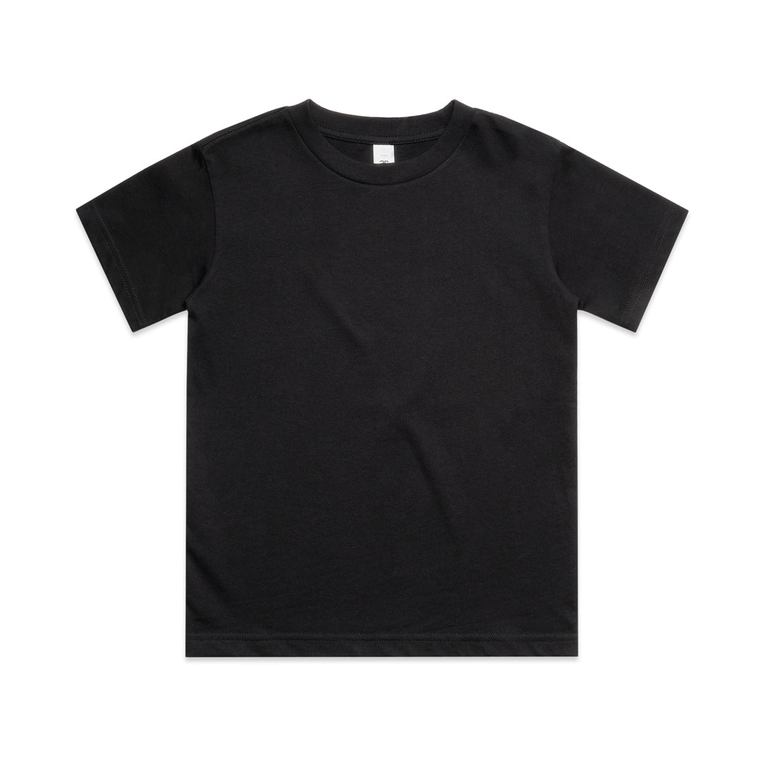 House of Uniforms The Kids Classic Tee | Short Sleeve AS Colour Black