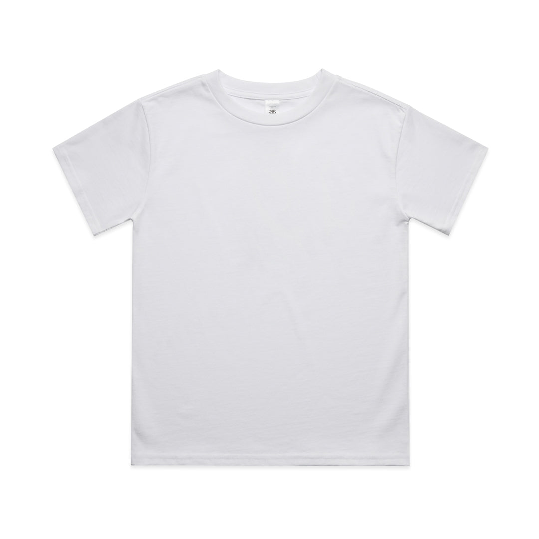 House of Uniforms The Kids Classic Tee | Short Sleeve AS Colour White