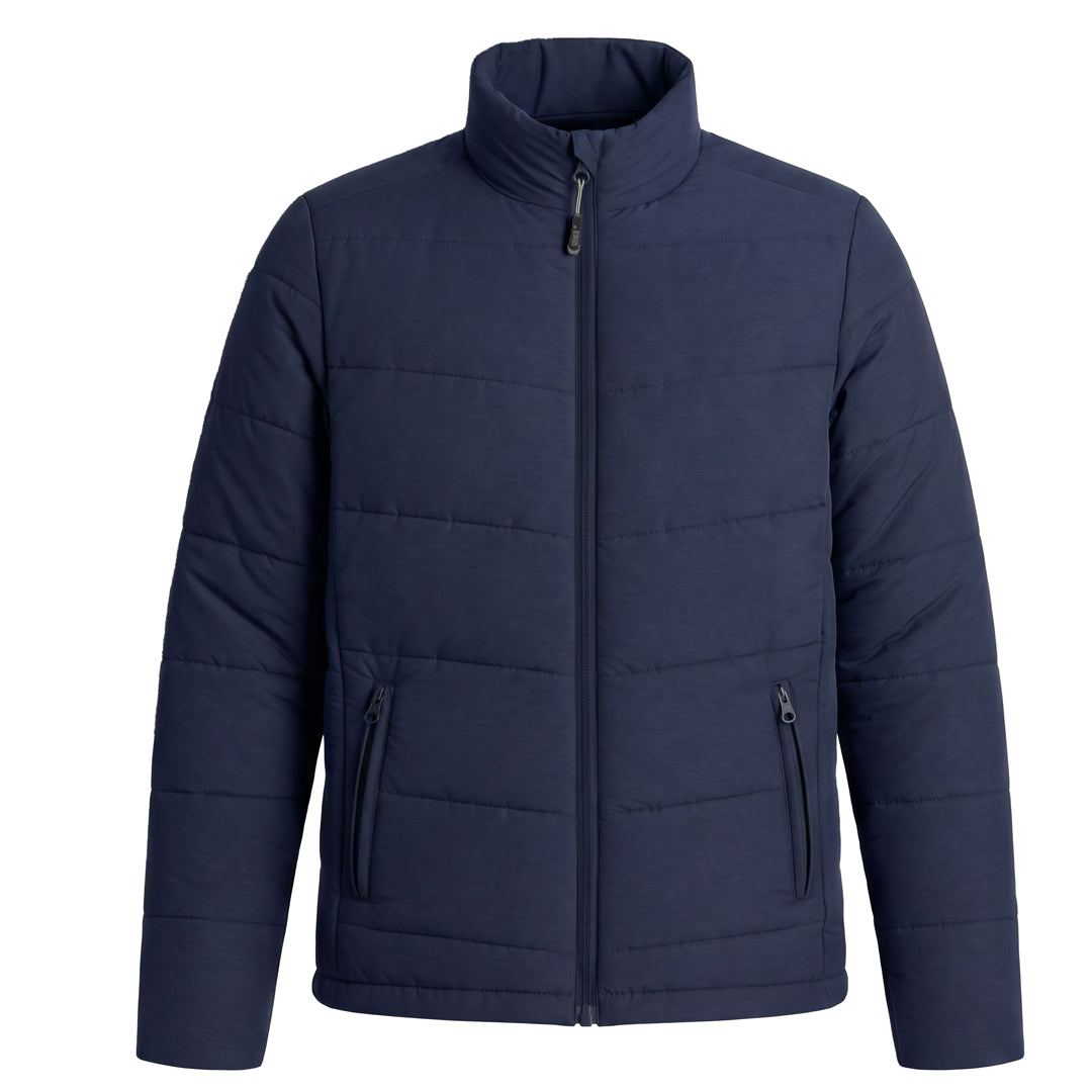 Stencil The Outlander Jacket | Mens Navy Marle Coats & Jackets