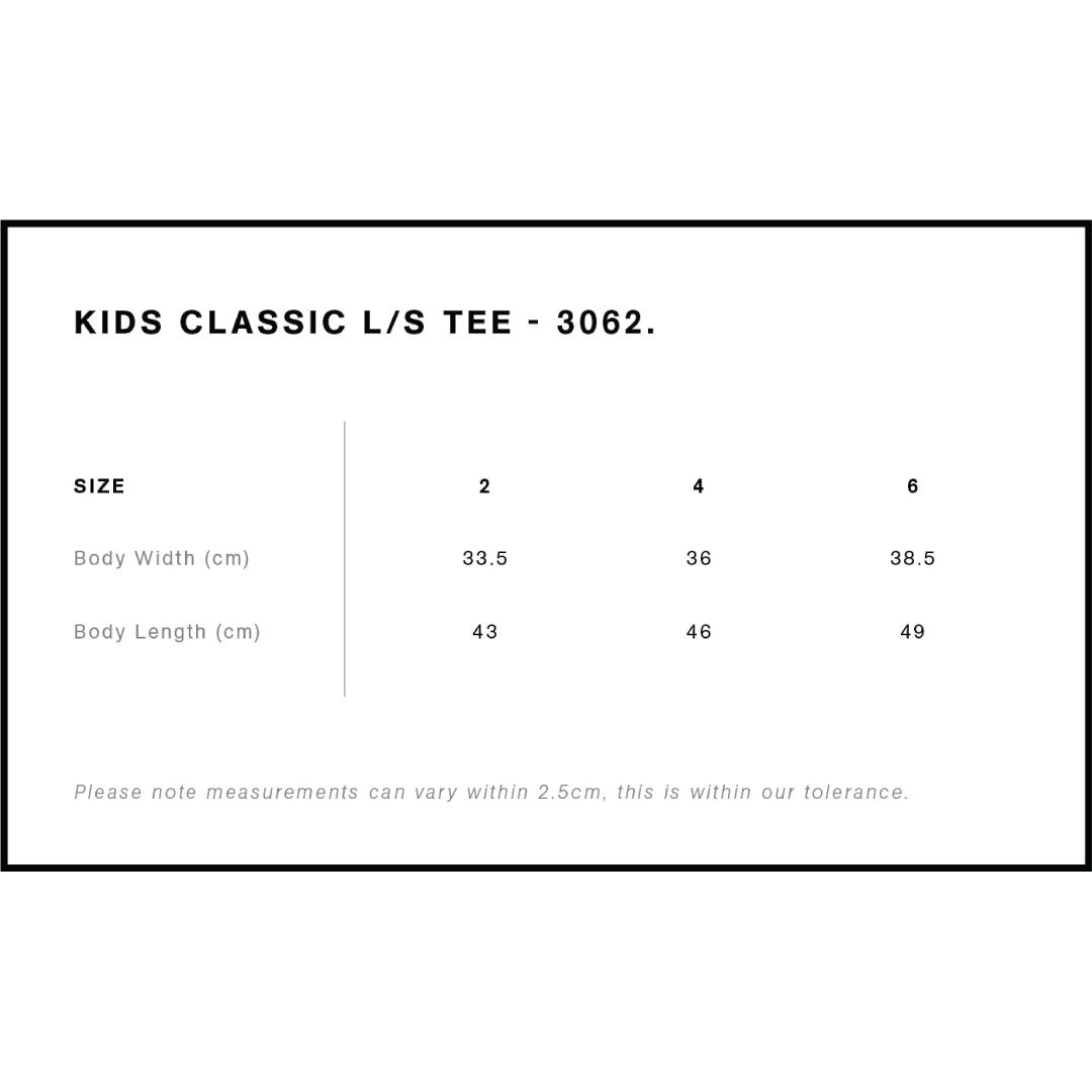 House of Uniforms The Kids Classic Tee | Long Sleeve AS Colour 