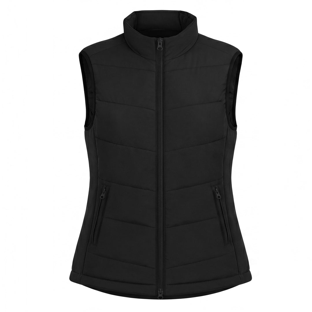Stencil The Outlander Vest | Ladies Black Coats & Jackets