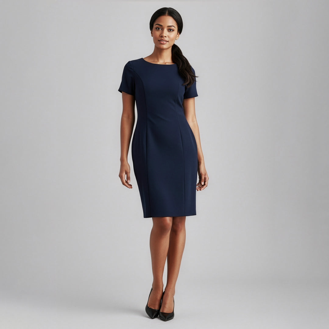 The Cool Wool Dress | Short Sleeve