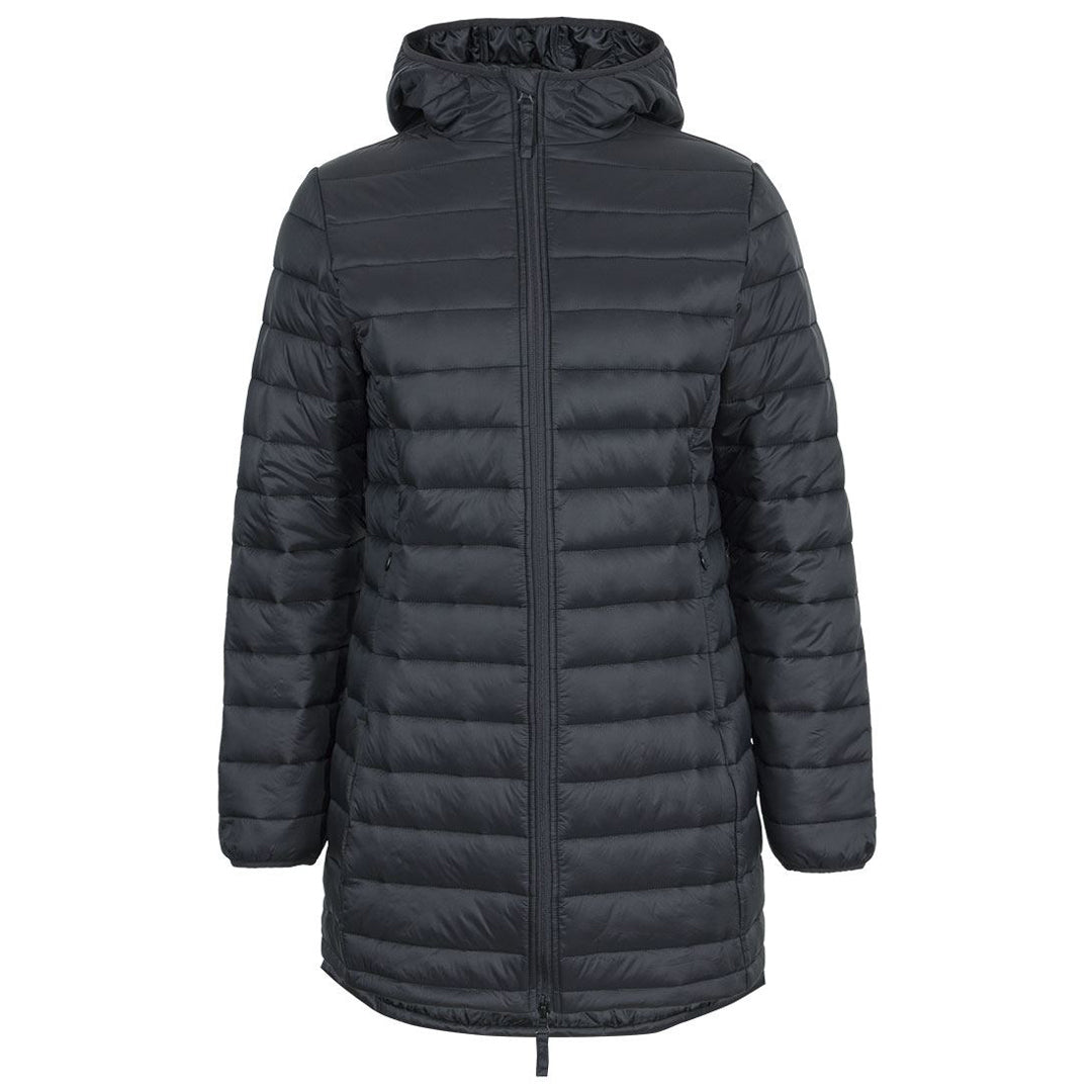 House of Uniforms The Puffer Coat | Ladies Jbs Wear Black